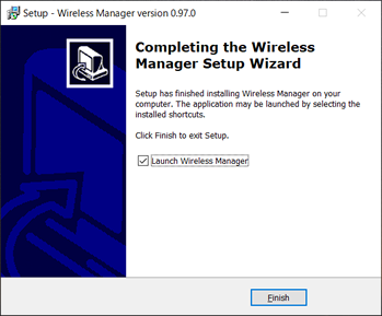 Wireless Manager インストーラー