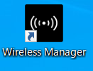 Wireless Managerのショートカット